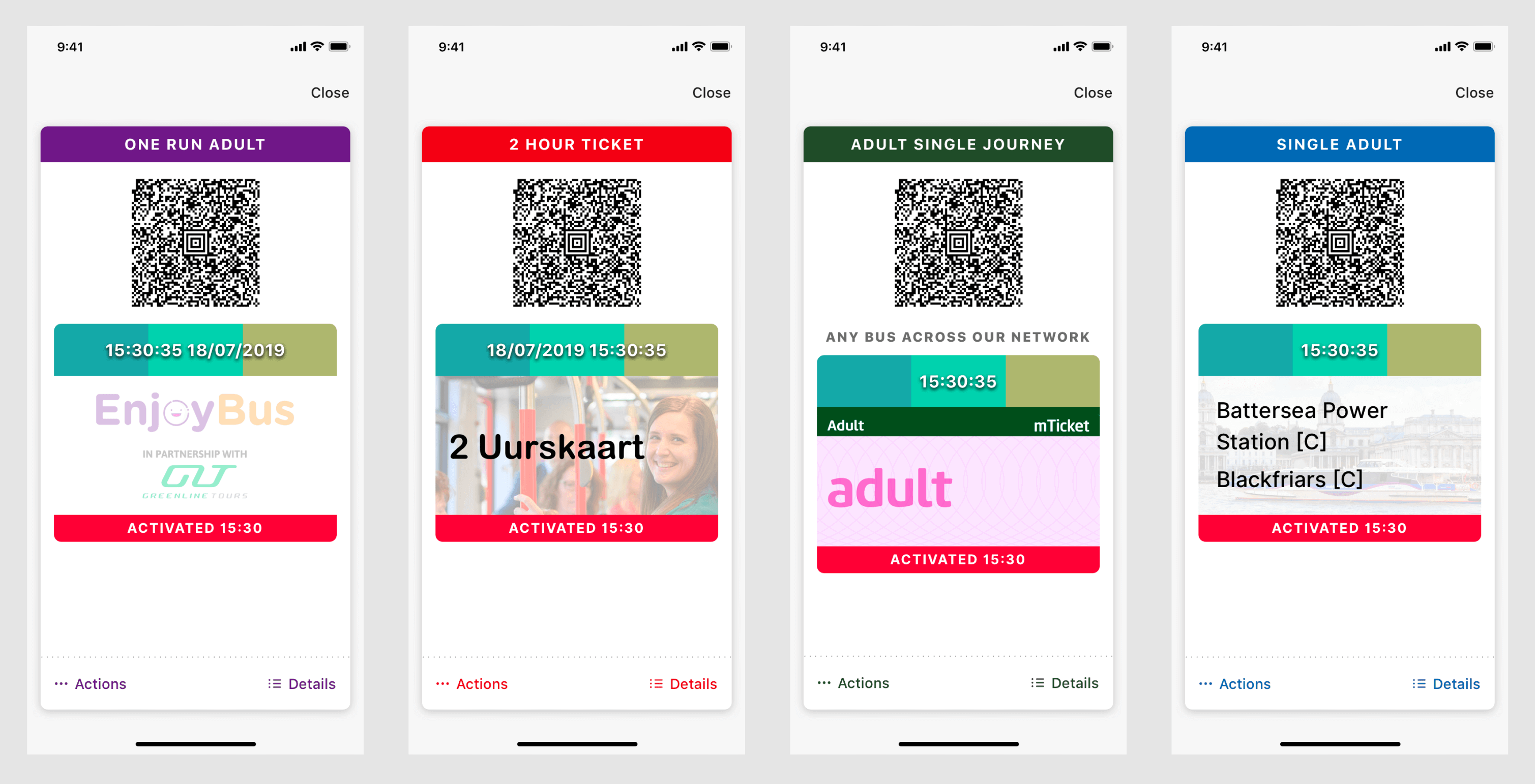 New ticket UI in client apps from Italy, the Netherlands and the UK